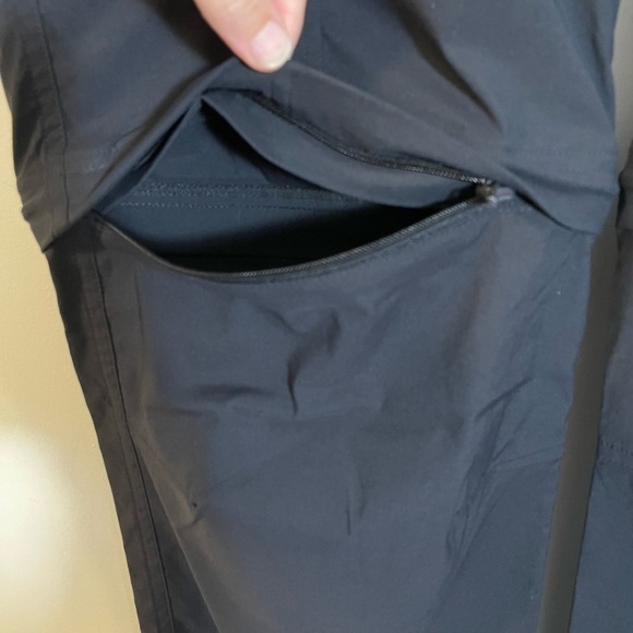 Gander Mountain Guide Series Convertible Nylon Pant Short Sz 10 Dark Blue Hiking - Picture 5 of 12